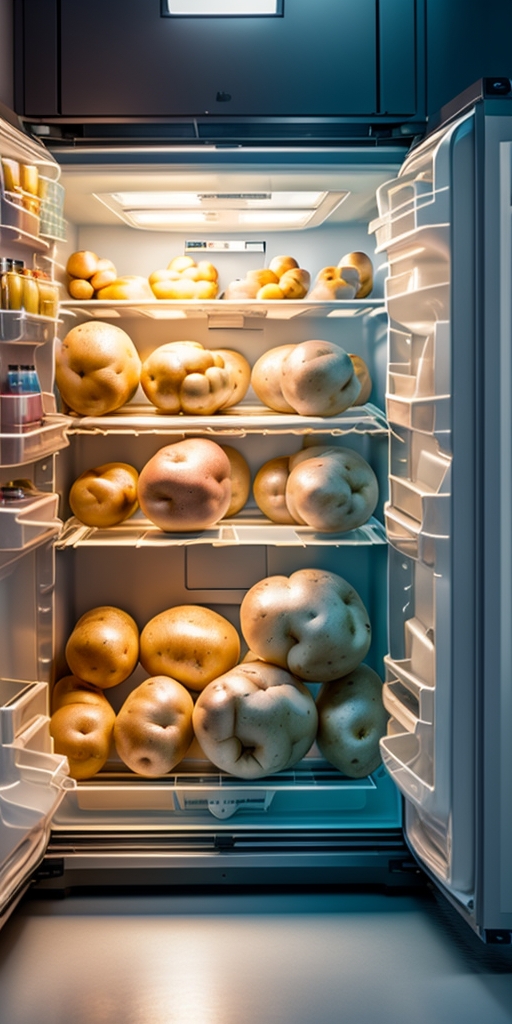 Способ 4. Хранение картофеля в холодильнике