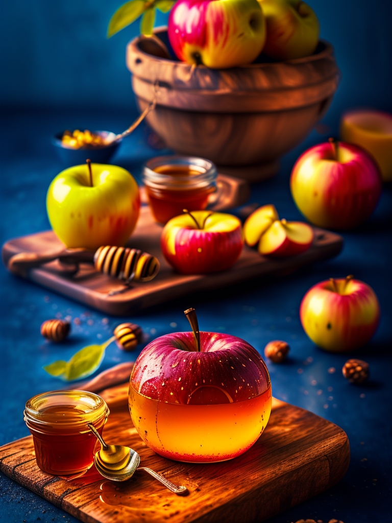Запеченные яблоки с медом