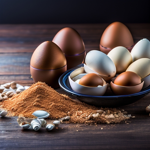 Яичная скорлупа – пищевая добавка для домашней птицы
