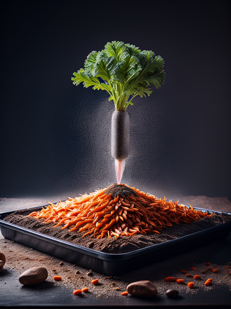 Посев намоченных и проросших семян моркови