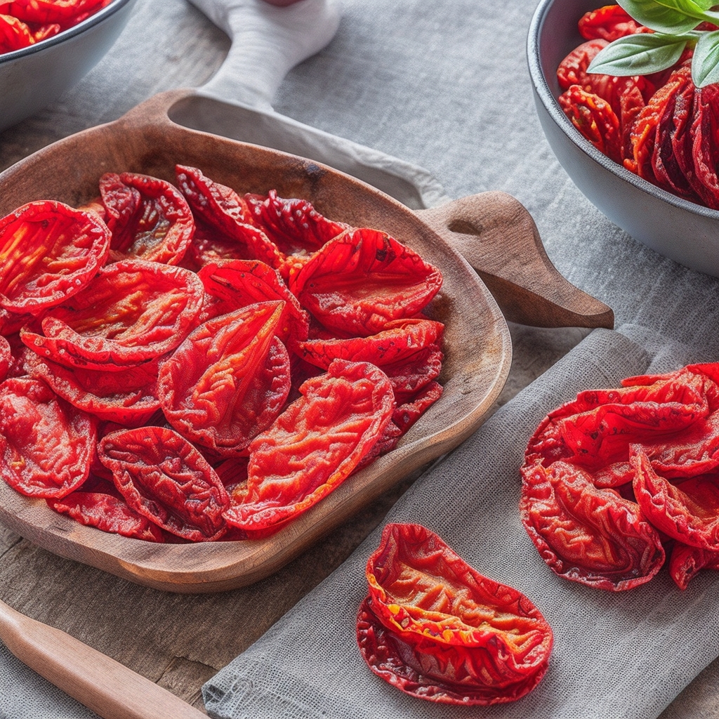 Рецепт №6. Вяленые томаты в микроволновке