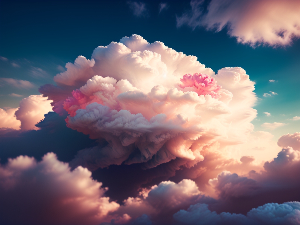 10. Цветочное облако