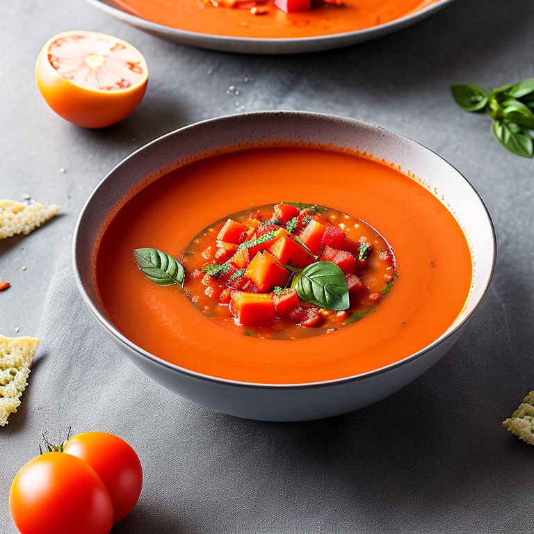 Рецепт №8. Холодный томатный суп сальморехо