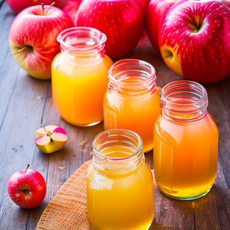 5 оригинальных рецептов домашнего яблочного сока
