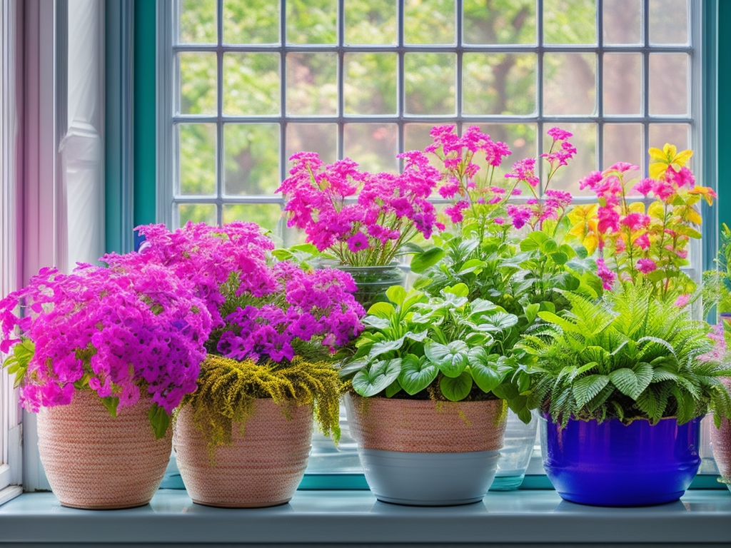 Выбираем растения для цветника за окном