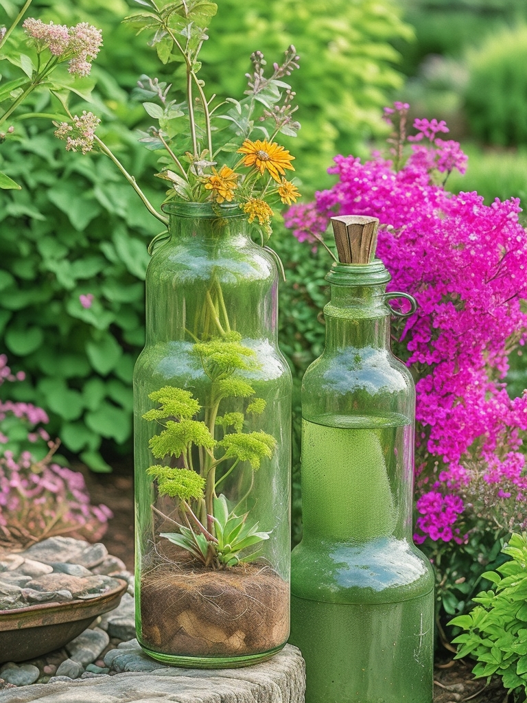 Выращивание в бутылках – выбираем растения