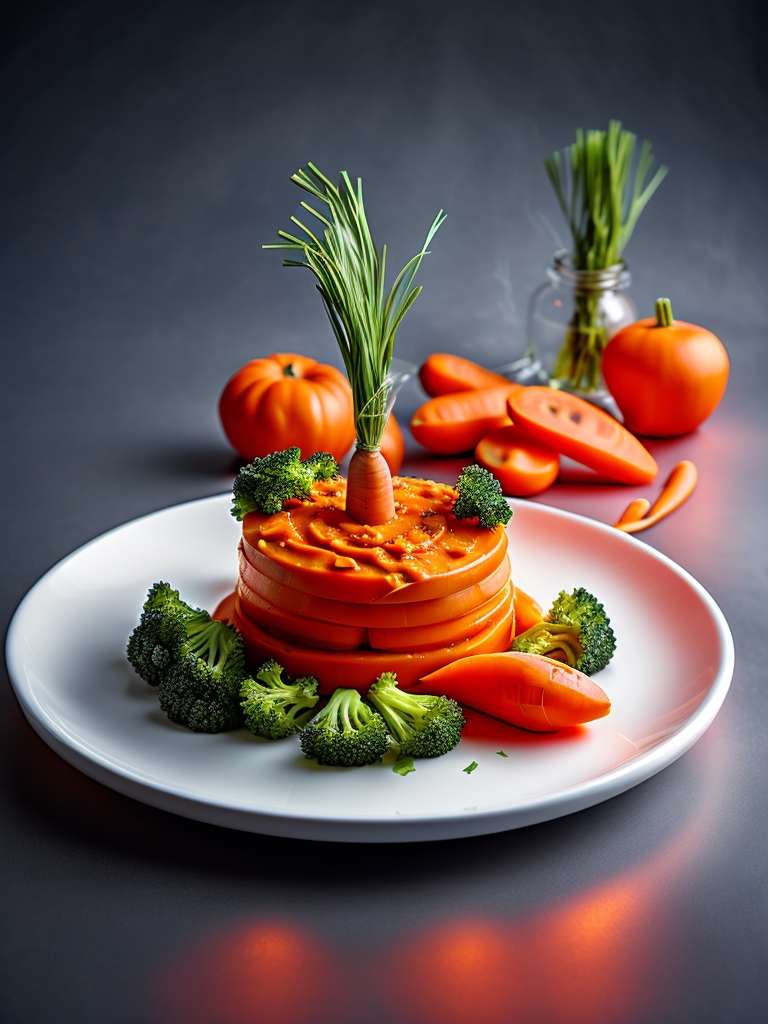 Морковь для украшения блюд