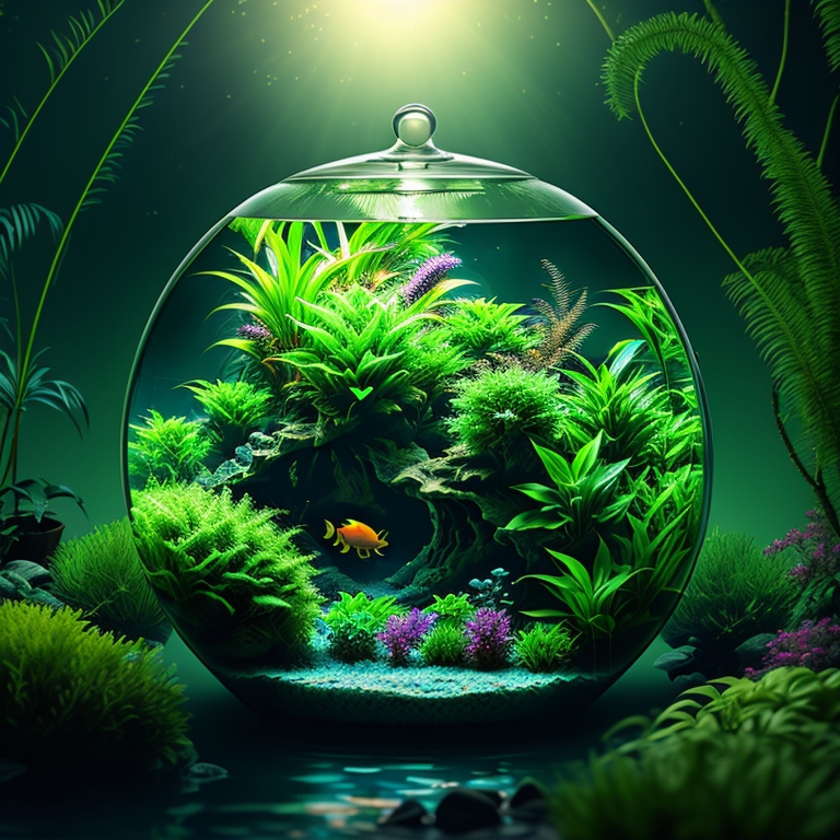 Грунт и растения для аквариума