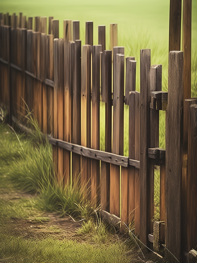 Деревянный забор: самые красивые и необычные идеи