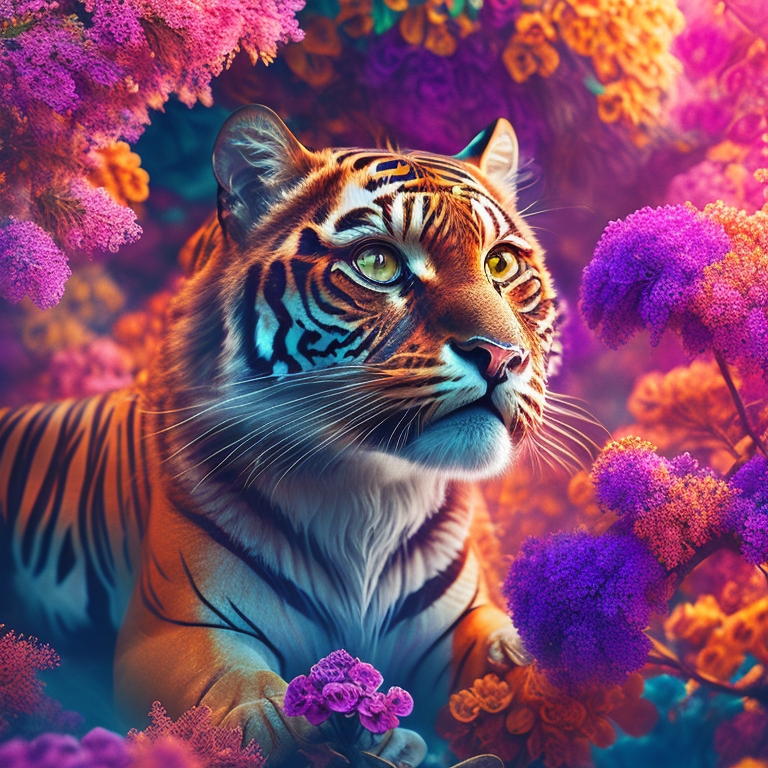 Цветение тигридии