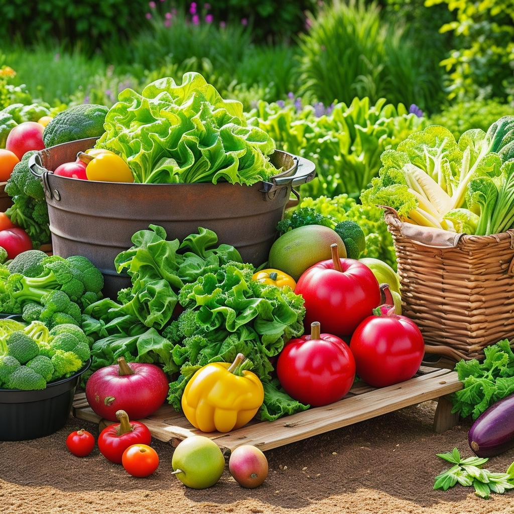 Худеем... летом! Сколько калорий и витаминов в овощах и фруктах, растущих на вашей даче