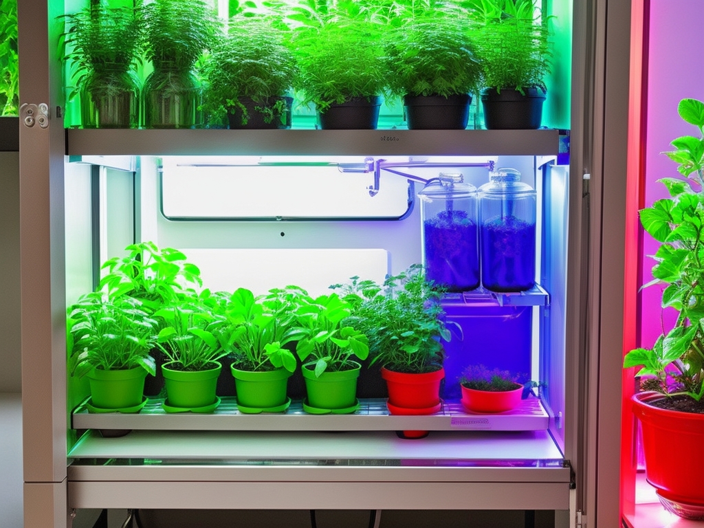 Как выращивать зелень в кухонном шкафчике