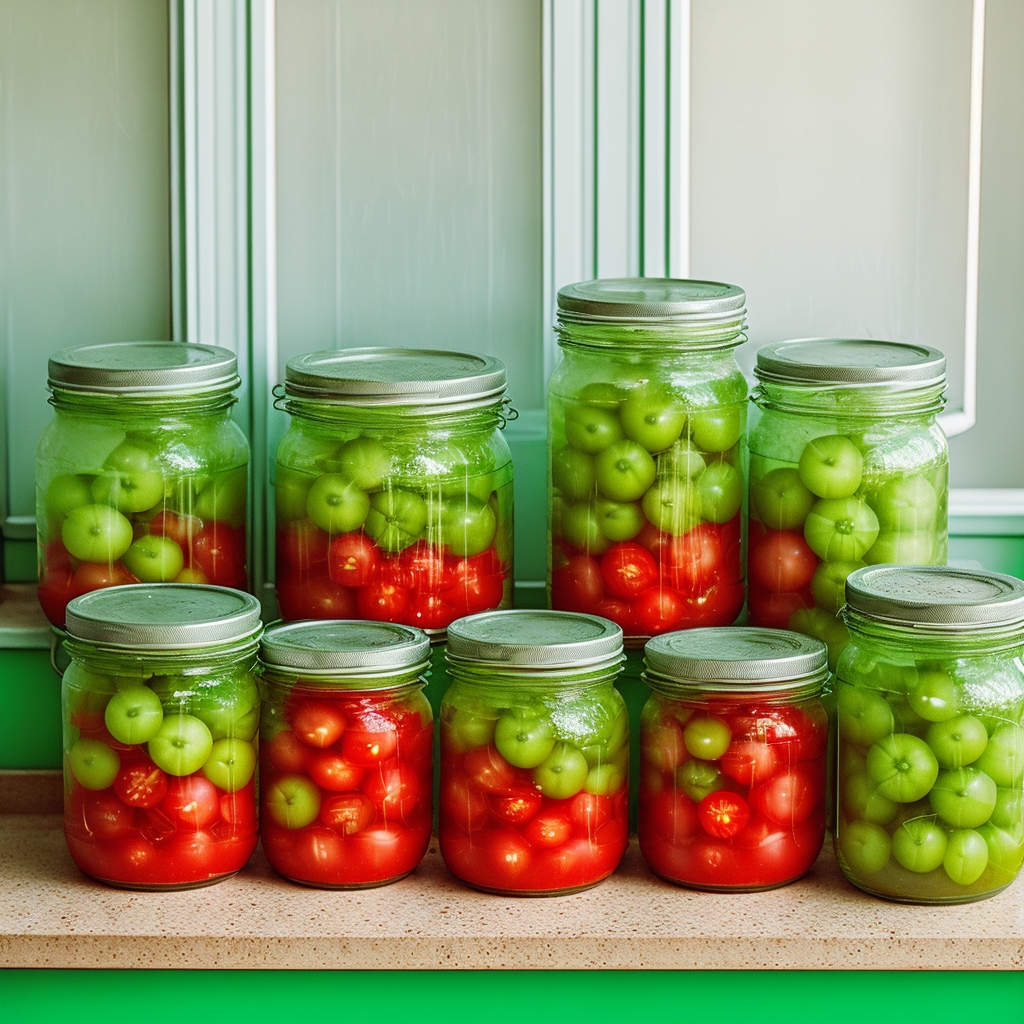 Как хранить зеленые помидоры