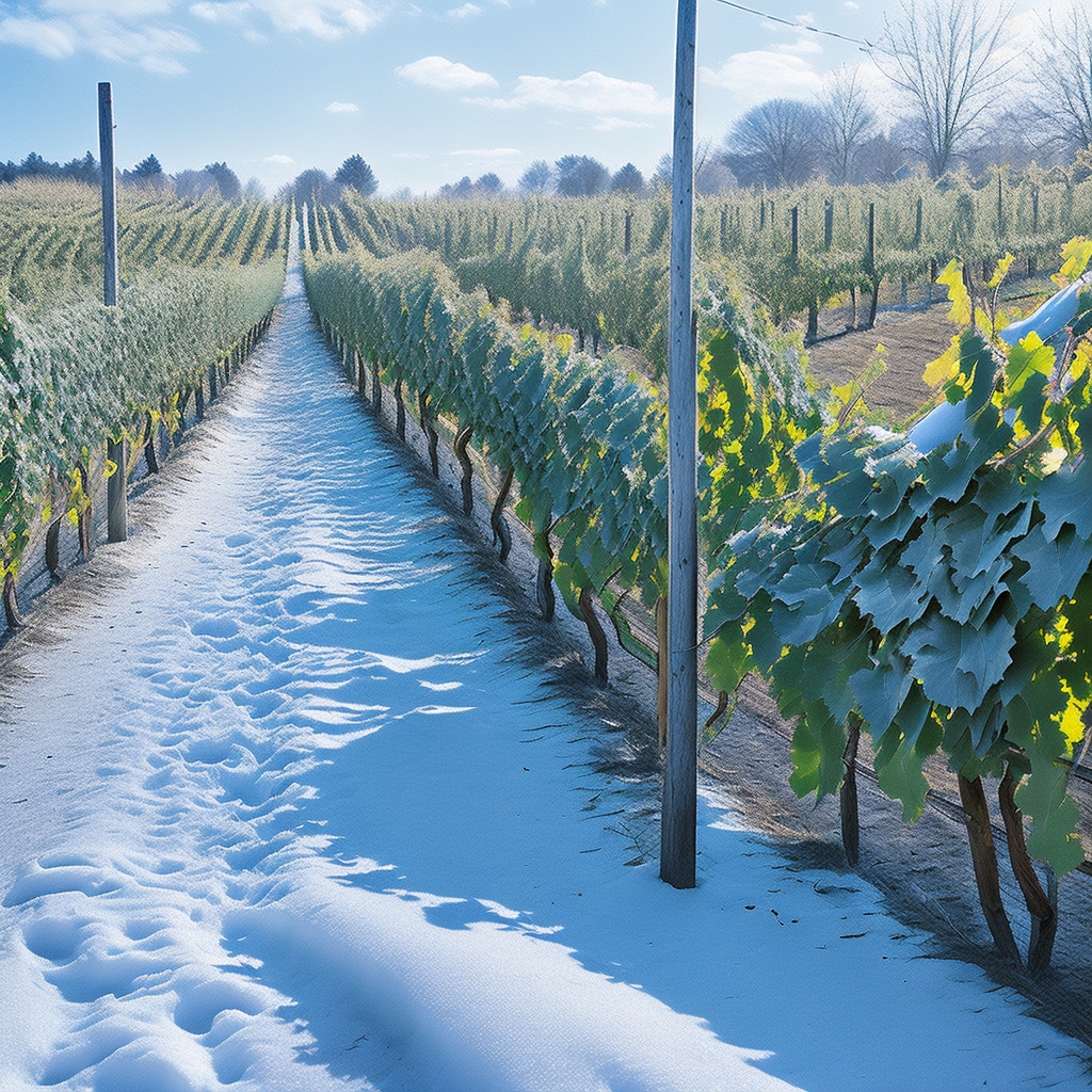 Как укрыть молодой виноград на зиму 