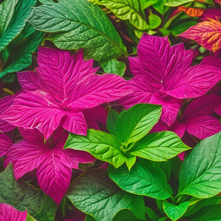 Цветы и декоративные растения с красными листьями – фото, названия, уход