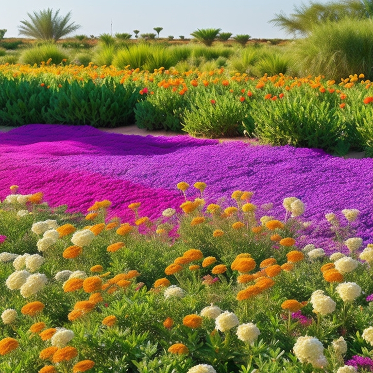 Какие цветы и травы чаще всего используют в мавританском газоне